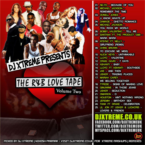 DJ Xtreme Presents - The R&B Love Tape - Volume 2
